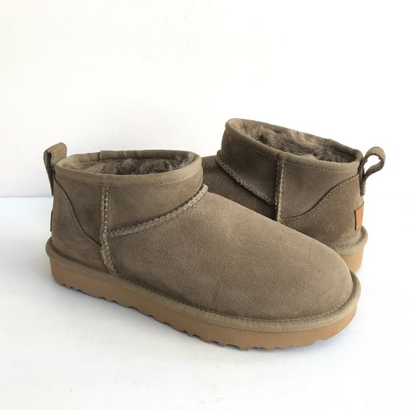 UGG CLASSIC ULTRA MINI ANTILOPE SHEARLING LINED BOOT US 7  UGG CLASSIC ULTRA MINI ANTILOPE SHEARLING LINED BOOT US 9 / EU 40 / UK 7